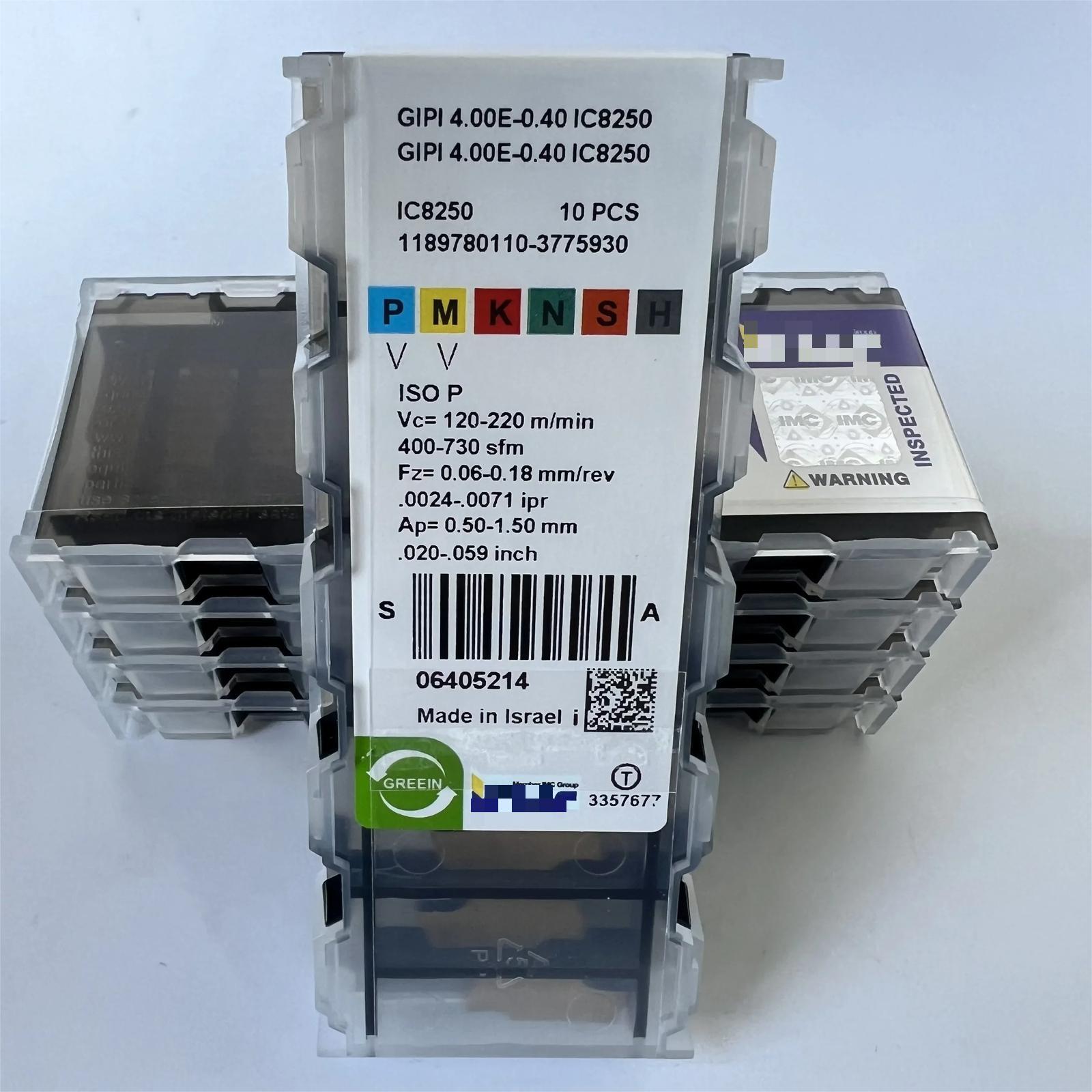 

GIPI4.00E-0.40 IC8250 /Industrial indexable Carbide Inserts 10 PCS