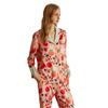 [Fruit] Ice silk pajamas women's loungewear 1011 autumn new long-sleeved trousers comfortable and cool two-piece set