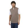 Mens Funnel Neck Sleeveless Jumper