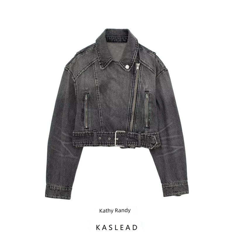 Kaslead Fashion Fan Car Model Denim Jacket