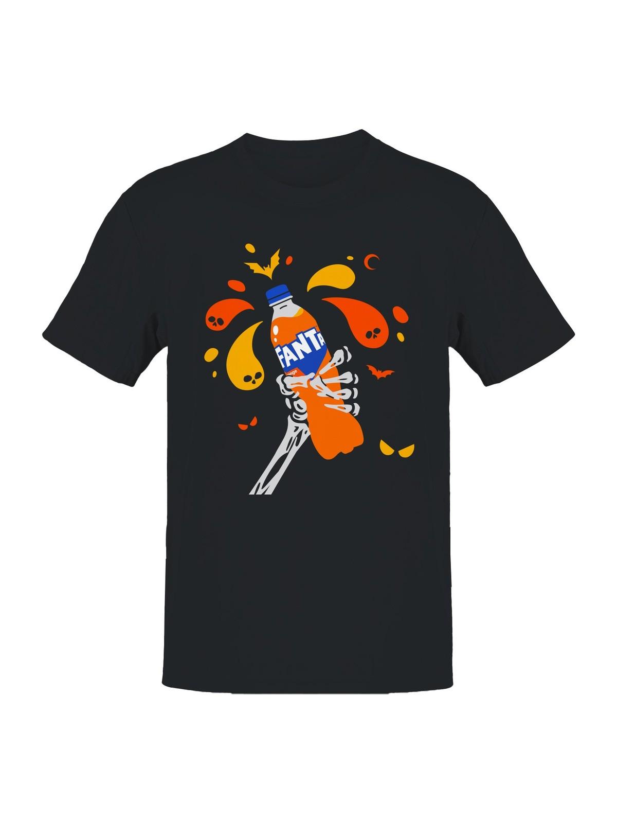 Officially Licensed Fanta Spooky Fanta Halloween Design Men s T-shirt S разноцветный