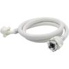 Gatuida Automatic Washer Water Supply Long Washer Drain Hose 6-point Interface Water Inlet Hose