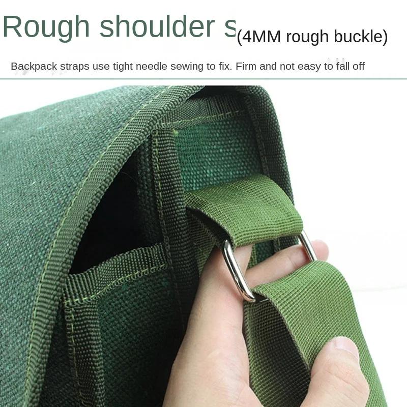 Canvas Electrician's Tool Bag Canvas Thickened Large Multi-function Repair Wear-resistant Labor Insurance Oxford Bag Tool Bag