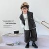 Boys' Trendy Korean Crew Neck Sweatshirt - Autumn & Spring Fashion
