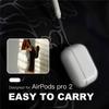 Custodia per auricolari in TPU morbido trasparente con cinturino con cordino per Airpods Pro 2 2022 2a generazione Air Pods 3 2 1 3a generazione Cover Accessori