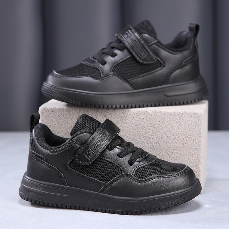 Летние холщовые кеды для мальчиков - Дышащие, Низкие, Спортивный сетчатый дизайн для детей 39