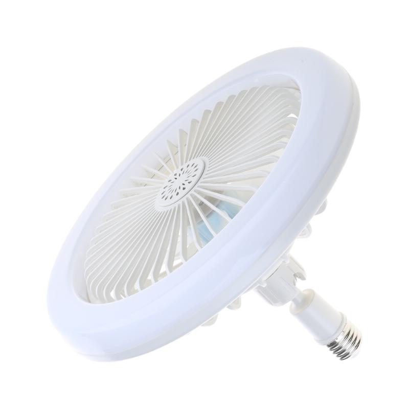 Für Smart Deckenventilator LED Lampe Elektroventilator mit Fernbedienung B22 bis E27 Conve