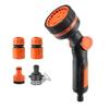 Blister Pack Multifunctional Water Spray Gun Set for Garden, Flower Watering, and Car Wash.