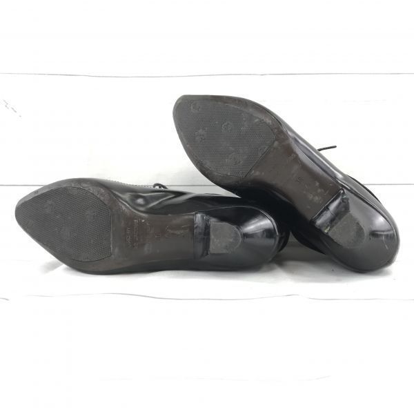 Marc by Marc Jacobs Italy Lace-Up Booties Size 36A 22.5-23.0 Black Heels 3cm(USED)