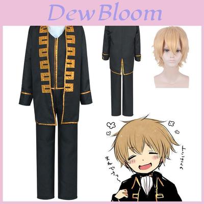Wykwintny strój cosplay Gintama Shinsengumi Okita Sougo z perfekcyjnymi szwami