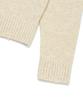 WACKY WILLY Women'S Leo Graphic Grunge Pullover Cream