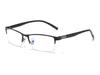 Men's Semi-Rimless Bifocal Reading Glasses - Stylish & Youthful