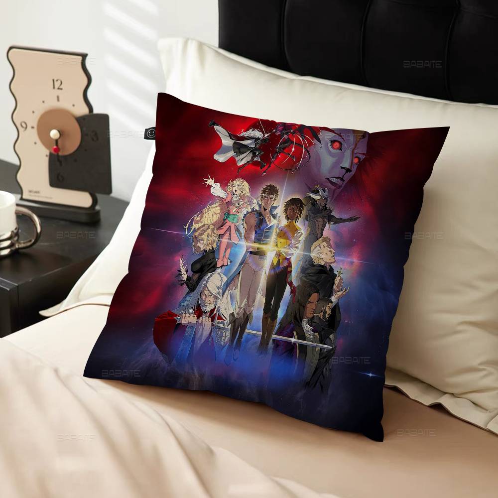 Game C-Castlevanias Symphony Of The Night Cushion Cover Inches Farmhouse Decor Home Throw Pillow Covers For Couch Decorations