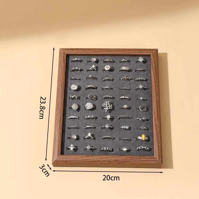

Креативная подставка для демонстрации 50 колец, подставка для хранения сережек, стойка для демонстрации колец, подставка для просмотра колец, прилавок белый