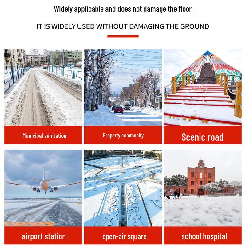 Allied Small Hand-Push Snow Sweeper