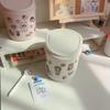 Desktop Trash Can Cute Internet Celebrity Mini Girl Ins with Lid Small Office Home Simple Nordic Storage Box