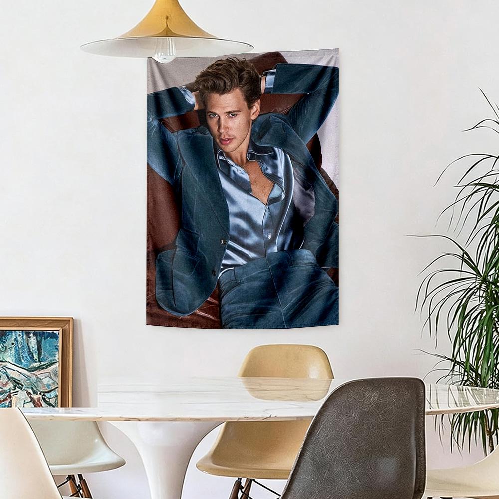 Elvis Wall Decor Tapestry Art For Pet Memorial Birthdaywedding Party Backdrop Family Gift