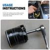 Universal 3 Jaw Adjustable Oil Filter Remover Wrench 3/8 Inch Car Maintenance Tool 60-95mm 2.4-3.7 Inch Auto Repair Equipment