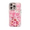 Get Rich God of Wealth Bracket Lanyard Is Suitable for Apple 17 Guofeng Mobile Phone Case Iphone15promax Cute Feather Yarn 16.