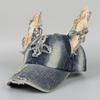 Doberman Ears Baseball Cap Women Men Hat Personality Streetwear Gorras Mujer Cotton Designer Denim Hats Hip Hop Snapback Caps