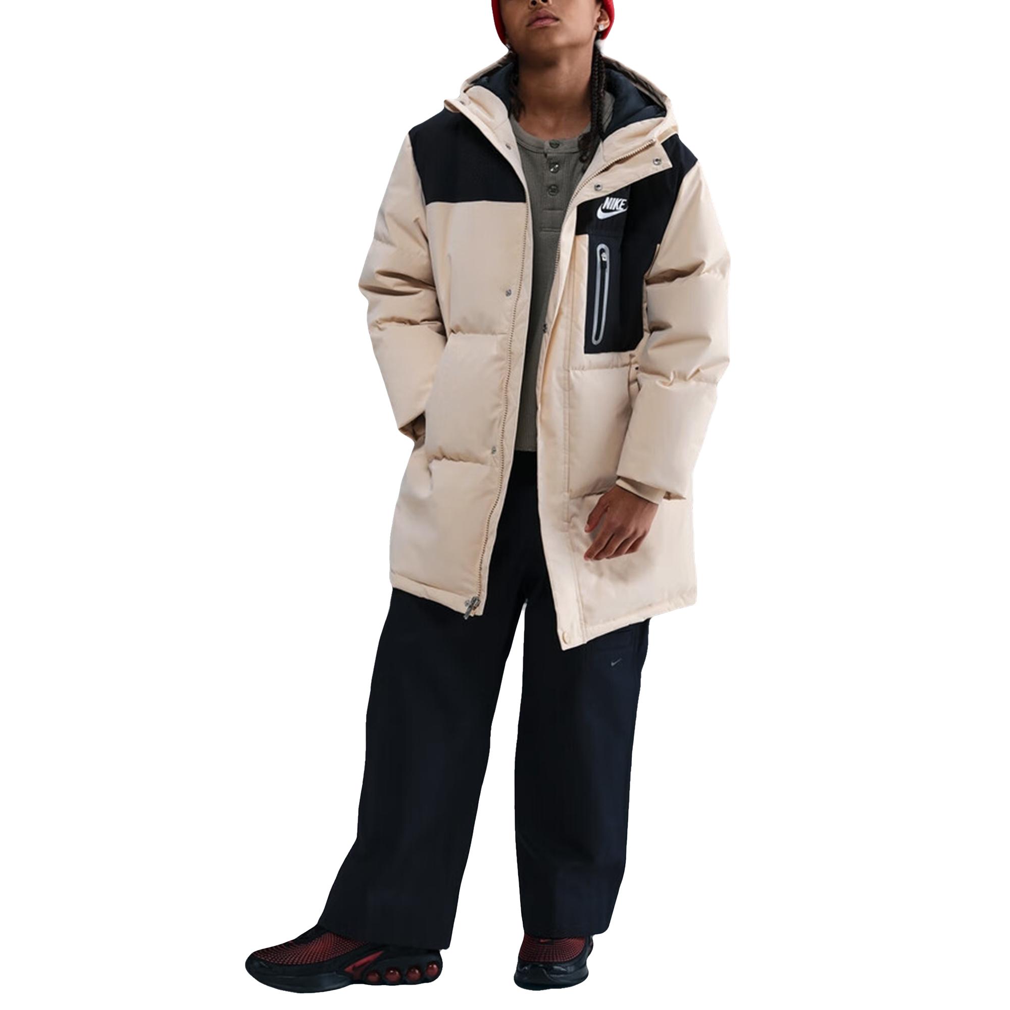 Nike Kids Down Jackets Hooded Non Detachable Moderate Hooded IO6150-126 L