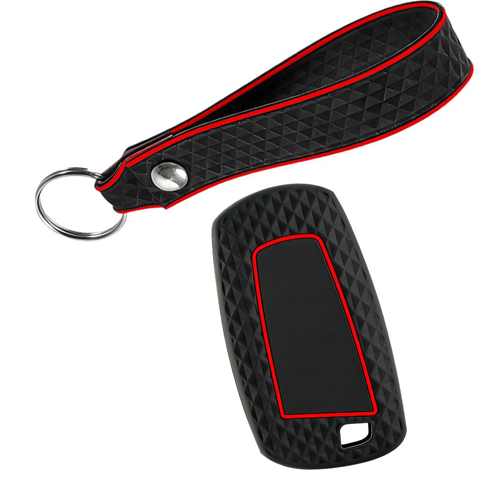 Silicone Car Key Case Cover Shell Fob For Bmw F30 F31 F32 F34 F20 F21 F07 F10 1 3 5 7 Series X1 X3 G01 X4 G02 X5 F15 F16 M3 M4