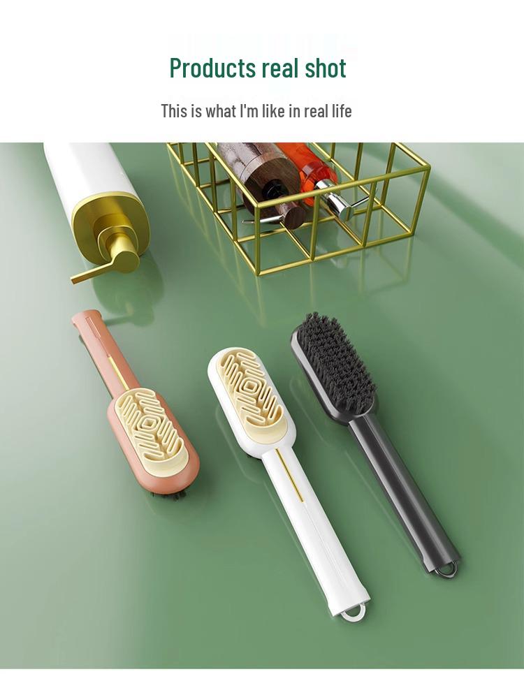 Double-Sided Suede Shoe Brush & Rubber Eraser - Quickly Removes Stains, Soft Bristles Protect Shoes.