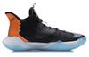 Li Ning Storm 2021 Basketball Shoes Men's Mid Top Black/White/Orange ABFR007-2