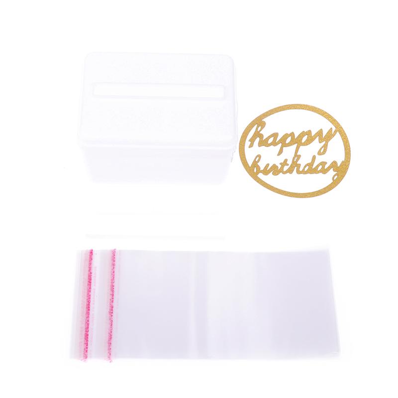 Vtipné překvapení Narozeninový dort Diy dekorace Narozeninový dort Krabička na vytahování peněz Opakovaně použitelná kreativní forma na výrobu dortu