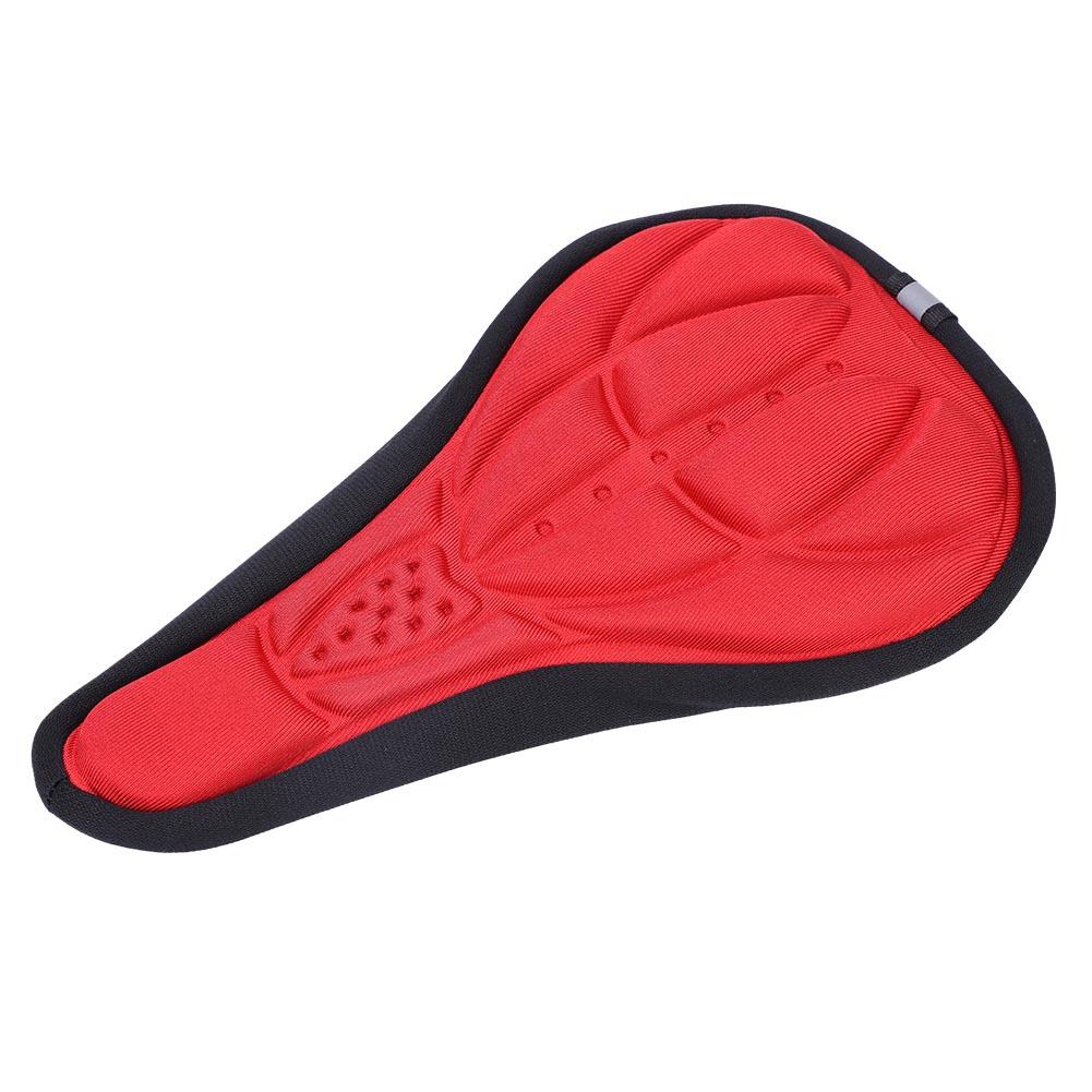 3D Mountain Road Bike Breathable Soft Seat Saddle Cover (Black)