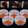 1Roll Wear Resistant Transparent Elastic Crystal Thread, DIY Braided Thread For Handmade Bead Jewelry