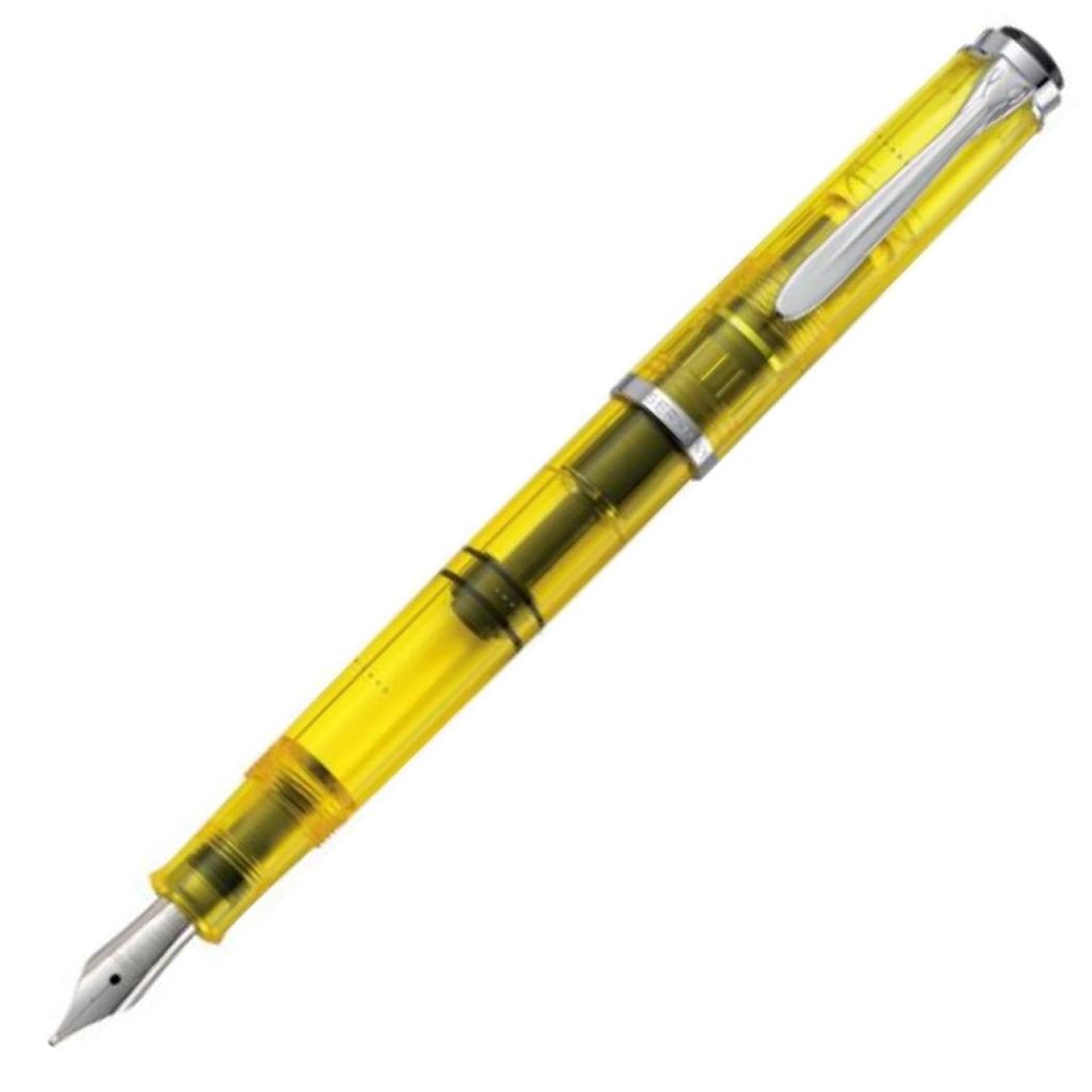 Pelikan BB Extra Broad Duo Yellow Fountain Pen M205 Limited Edition Official Import