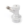4 Piezas Conector de Bloqueo de Bola, Desconexión de Bloqueo de Bola para Barril de Cerveza, Conectores de Líquido / Gas para Elaboración Casera, Piezas para Barril Corny / Cornelius