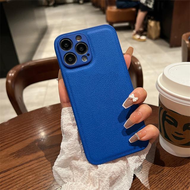 Hohe Qualität Korea Retro Leder Pu Weiche Telefon Fall Für Iphone 13 12 11 14 Pro X Xs Max Xr 7 8 Plus Se Mini Luxus Zurück Abdeckung