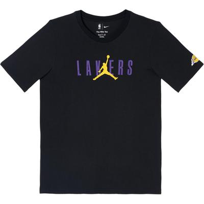 NBA Collaboration Los Angeles Lakers T-Shirt Logo Sports Basketball Short Sleeve Kids Tops 3Y2B7FEJ8-LAK