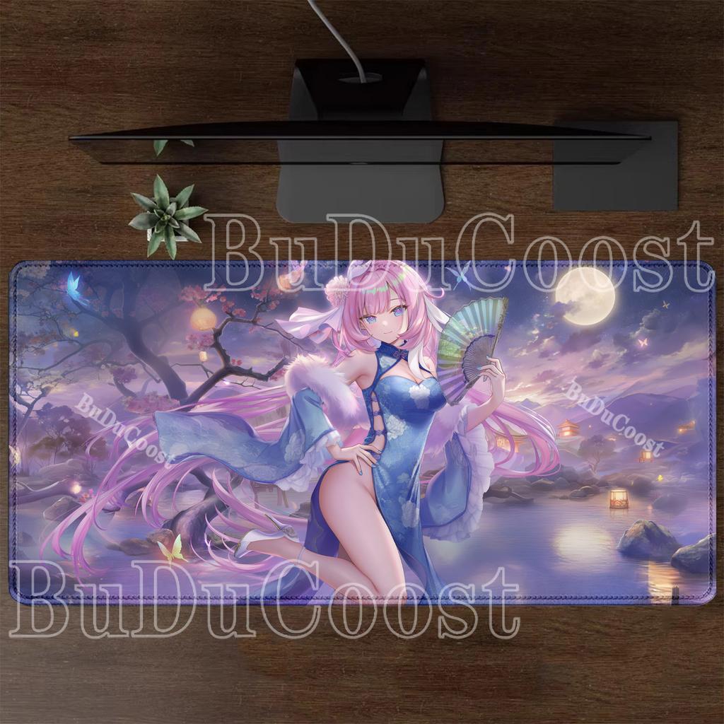 Cyrene Honkai Star Rail HSR Mousepad Anime Girl HD Printing Keyboard Mouse Pad Gaming 900x400mm Office Accessories XXL Desk Mat