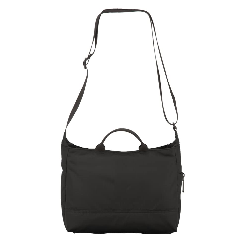 Manhattan Passage 2507bk Stylish B5 Commuter Shoulder Bag (Black) Unisex