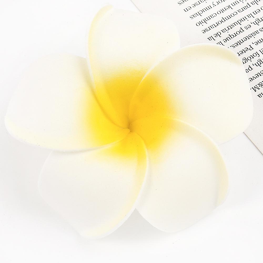 10PCs Foam Aritificial Flowers Heads For Home Decor Fake Flowers Hawaiian Beach Party Wedding Decoration Craft Gifts Accessories