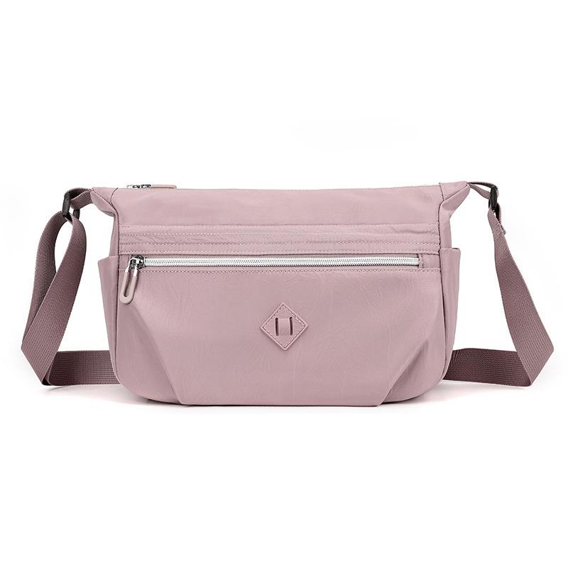 New Women's Shoulder Bag Simple Large-capacity Messenger Bag Anti-splashing Nylon Bag