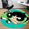 1pc Powerpuff Girls Blossom Office Round Area Rug, Under Office Chairs Bedroom Living Room Home Decor  a1022124