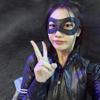 Stylish PU Leather Role Play Mask Breathable Design Cosplay Accessory For Costume Parties Themed Event Cosplay