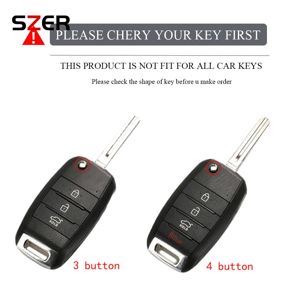 TPU Remote Car Key Case Cover Shell For KIA RIO 3 K2 K3 K4 K5 Sportege Picanto Optima Soul Ceed Sorento Forte Stinger Cerato