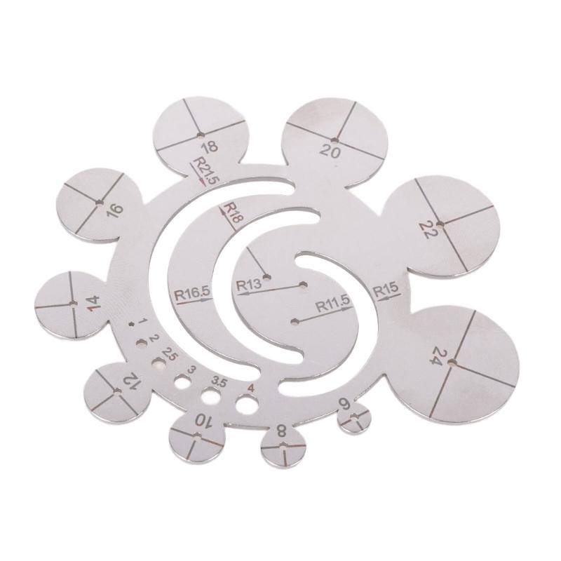 Precisions Stainless Steel Leather Cutting Tool Corner Cutter for Professional Leather Crafting and Engineering Projects 1