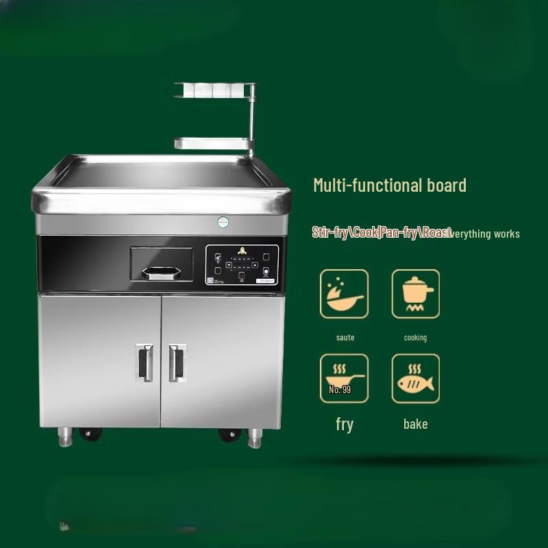 Yingtang Dual-Burner Desktop Teppanyaki Griddle