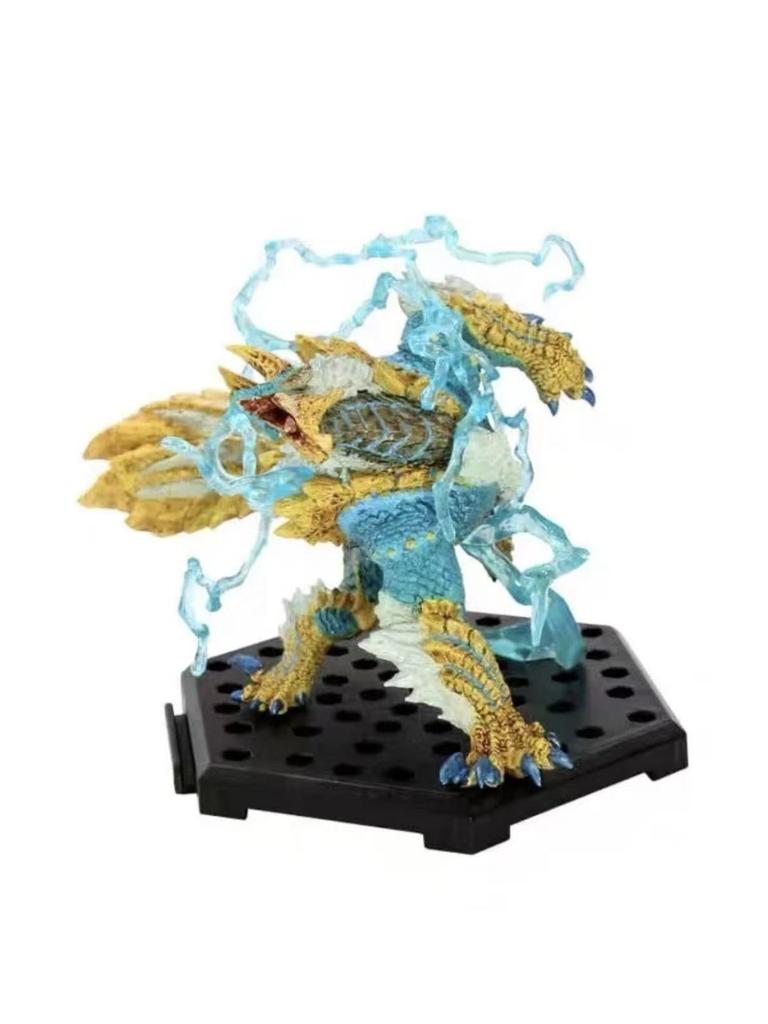 Monster Hunter World Iceborne Figure PVC Models Dragon Basarios Nergigante Tigrex Action Figure Decoration Toy Model