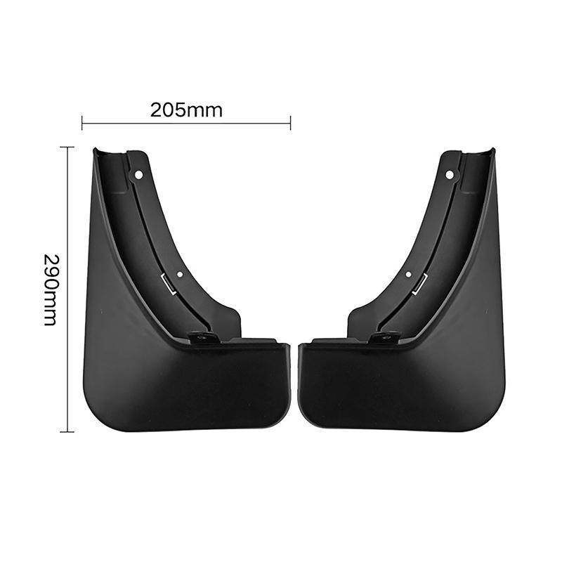 4 szt./zestaw przednich i tylnych błotników samochodowych pasuje do Hyundai SANTA FE 2024-2024 akcesoria samochodowe osłony błotników ze śrubami