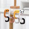 Plastic Bag Cute Animal Hook Travel Portable Hanging Decorative Table Purse Bag Hooks Wall Hanger Holder Handbag Hanger