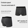 Yiershuang 10A Antibacterial Men's Pure Cotton Boxer Briefs 4-Pack