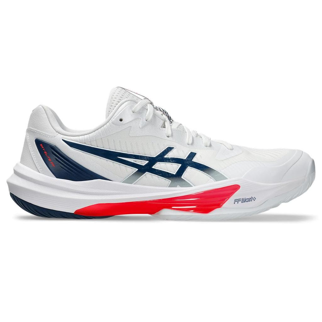 ASICS SKY ELITE FF 3 Volleyball Shoes Size 104 2E (1051A080), Men's, (White/Mako Blue), 31.0 cm,