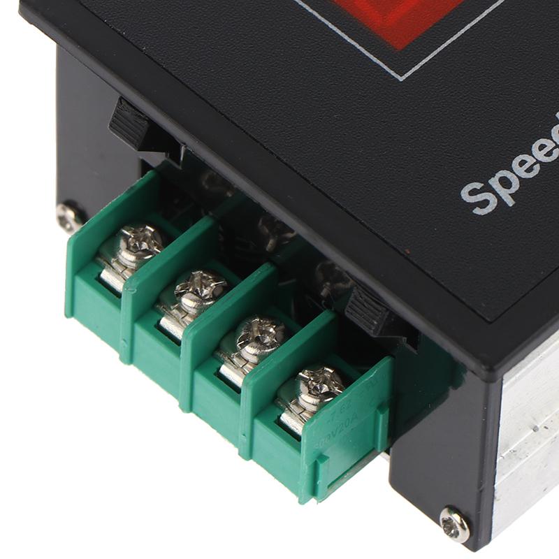 Gleichstrom 6-60V PWM Motor Drehzahlregler Mit Encoder-Drehknopf Steuerung Einstellbare Frequenz Für Motorsteuerungen